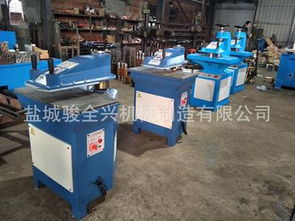 廠家供應(yīng) 皮革加工設(shè)備 小型液壓搖臂裁斷機(jī)下料機(jī)